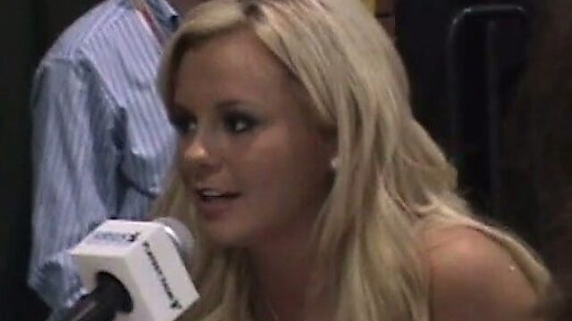 Extremely pretty and petite blonde Bree Olson is a huge fan of her job