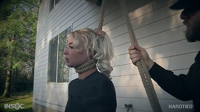 Blonde London River gets her pussy punished by one kinky netxdoor dude