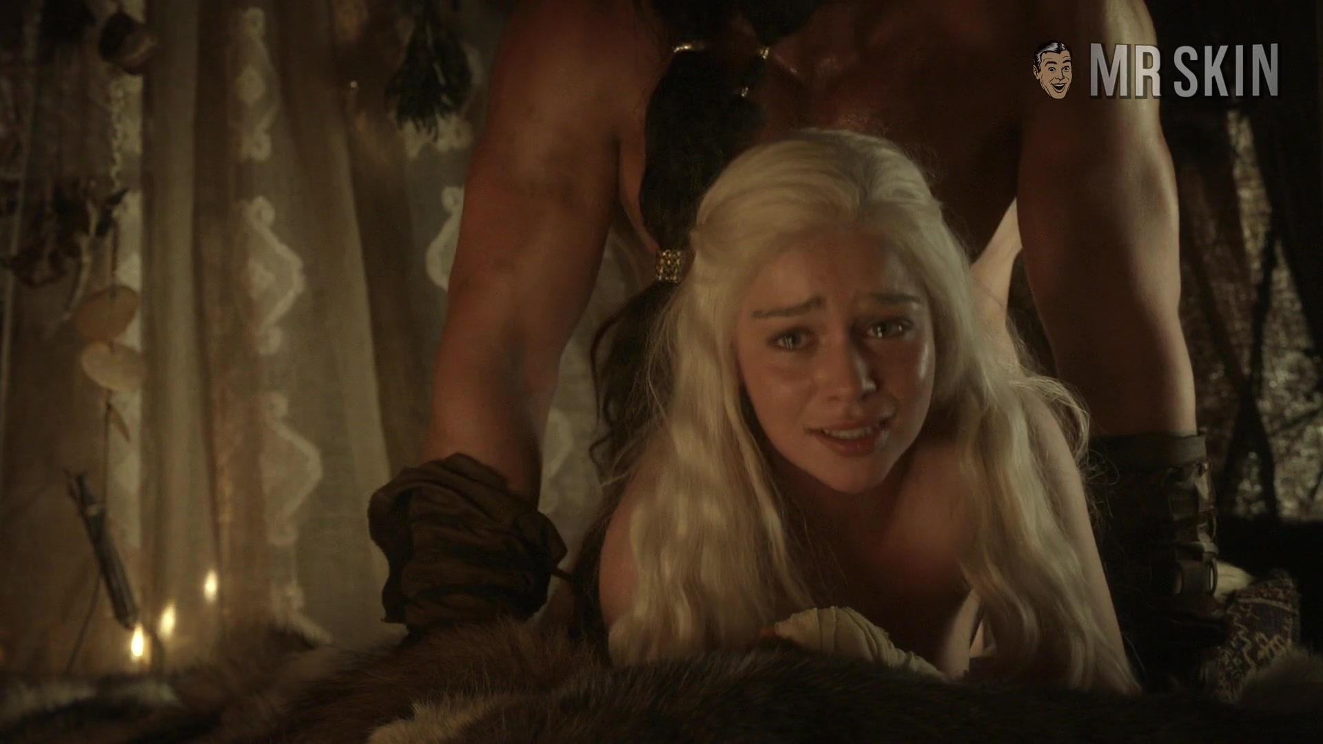 Khaleesi and khal drogo sex scenes