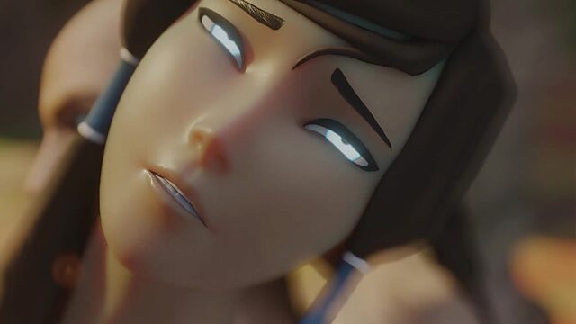 Beautiful 3d animation of passionate perversions with sexy Korra.