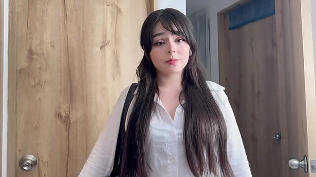 Schoolgirl Stepsis In Uniform Seduces Me While Girlfriend Is Away